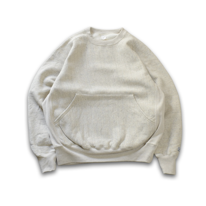 【ENDS and MEANS】 2025AW CREW NECK SWEAT  - Porridge -