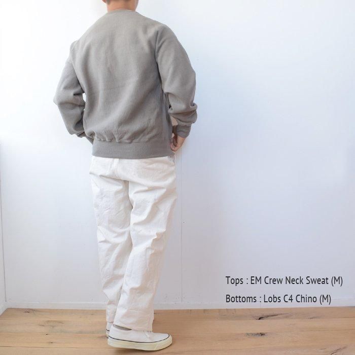 ENDS and MEANS】 2025AW CREW NECK SWEAT - Slate Gray -