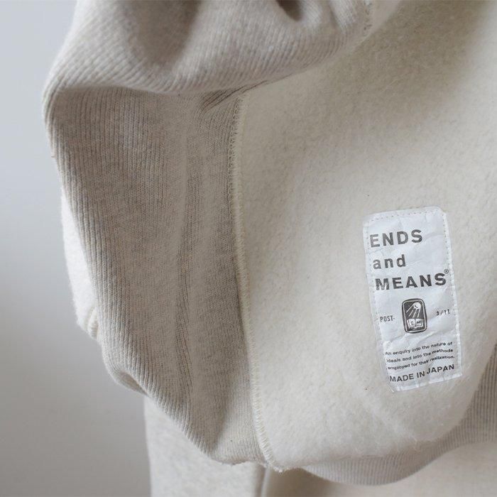 ENDS and MEANS】2024AW ZIP HOODIE SWEAT - Porridge - ENDS and MEANS】2024AW ZIP HOODIE SWEAT - Porridge -