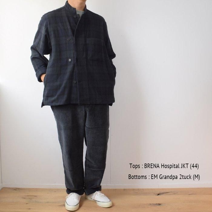 ジャケット・アウター BRENA - Hunt Jacket BRENA 】Hospital Jacket - Black Watch -