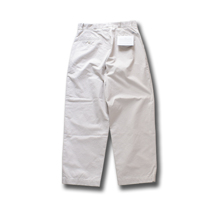 ENDS and MEANS】 2025AW Work Chino - Sand Beige -