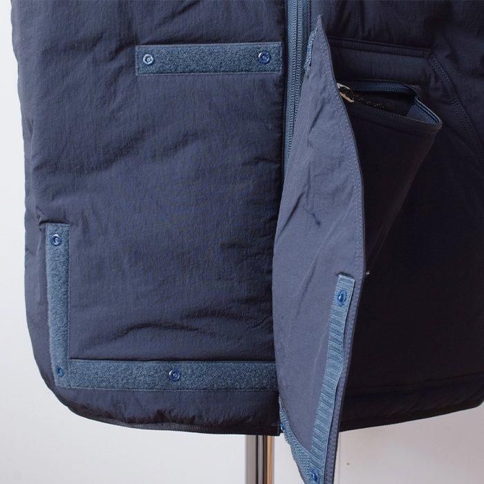 ENDS and MEANS】2024AW Tactical Puff Vest - Navy - ENDS and MEANS】2024AW Tactical Puff Vest - Navy -