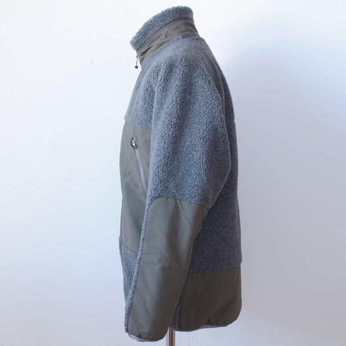 ENDS and MEANS】 2024AW Poler Fleece Jacket - Gray -