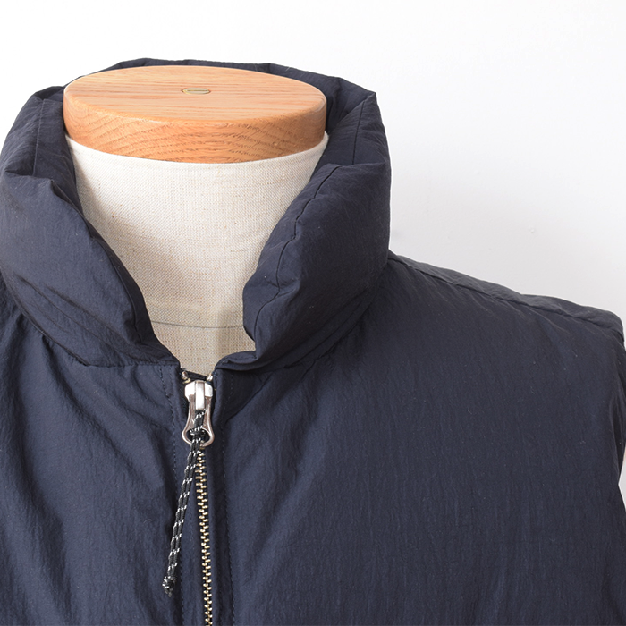 ENDS and MEANS】2024AW Down Vest - Navy - ENDS and MEANS】2024AW Down Vest - Navy -