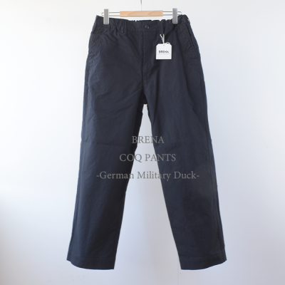  BRENA 2025SS COQ PANTS  - Black -