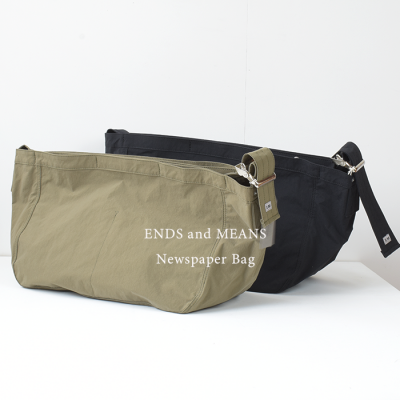 ENDS and MEANSNewspaper Bag  - 2 colors -