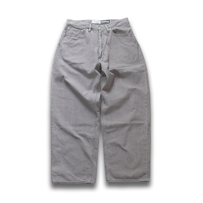 【ENDS and MEANS】  Relaxed fit 5 Pockets DENIM   - Washed Mocha -