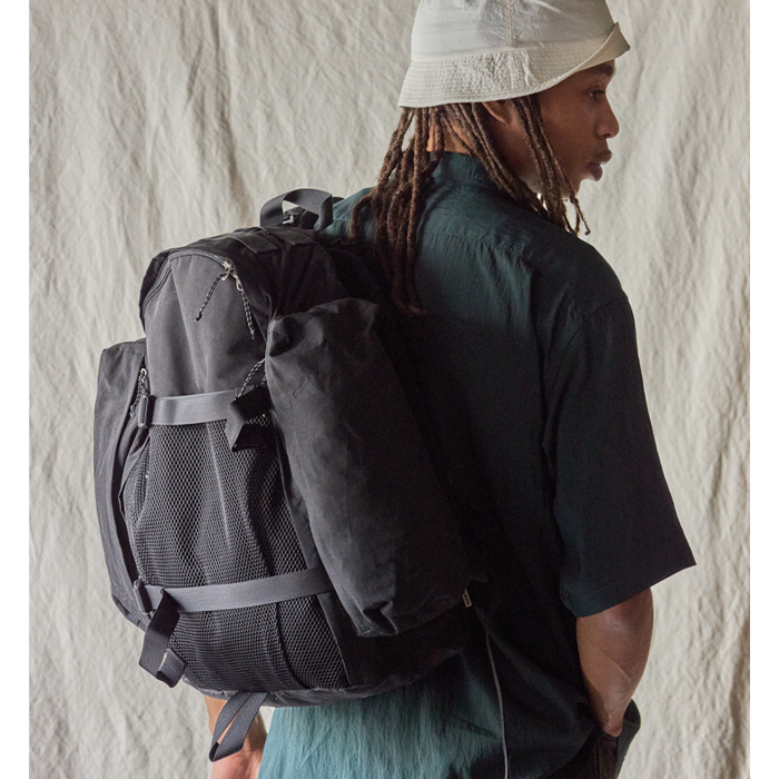 ENDS and MEANS】 2025SS DAY TRIP BACKPACK Ver2.0 -Black- ENDS and MEANS】 2025SS DAY TRIP BACKPACK Ver2.0 -Black-