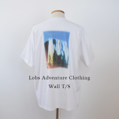 Lobs Adventure Clothing2025SS Wall T/S    - White -