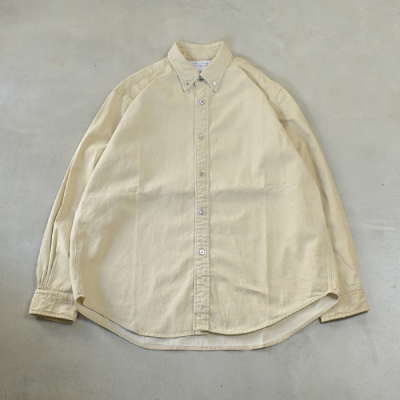 【ENDS and MEANS】2025AW B.D Shirts  - Hampton Beige -