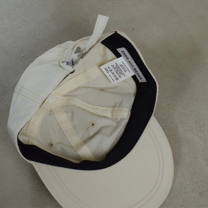 ENDS and MEANS】2025AW 6 Panels Cap 2 - 3 colors -