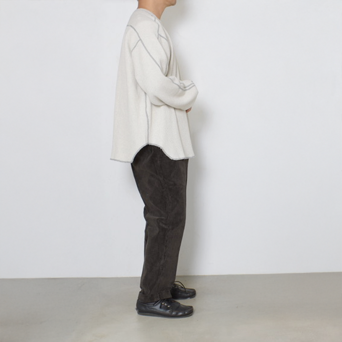 トップス ENDS and MEANS / Waffle Thermal L/S ENDS and MEANS】 Waffle Thermal LS TEE - Brown Beige -