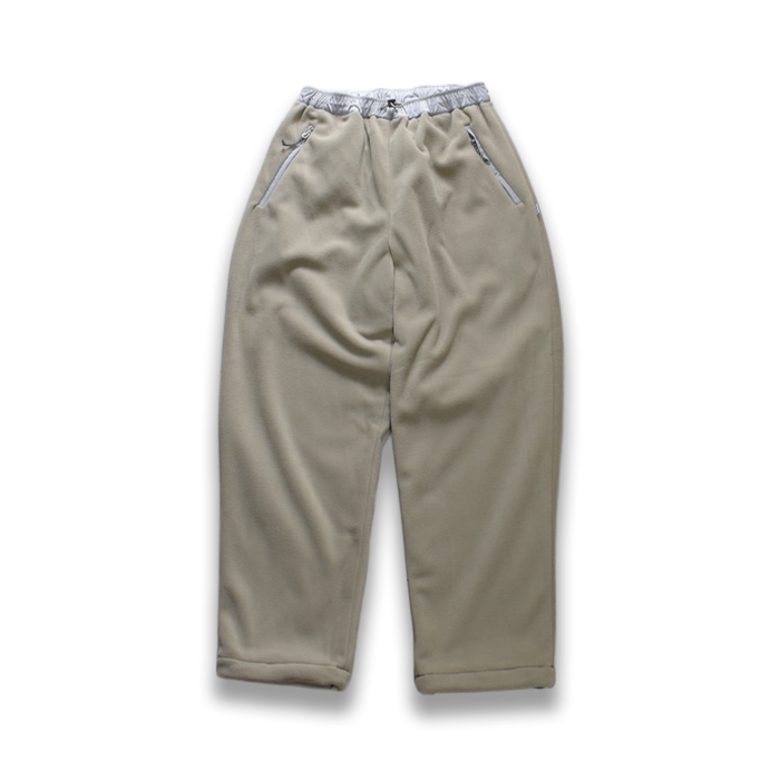 【ENDS and MEANS】 2025AW Polartec Fleece Pants - Beige -