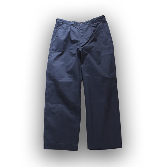 【ENDS and MEANS】 2025AW ARMY Chino - Dark Navy -
