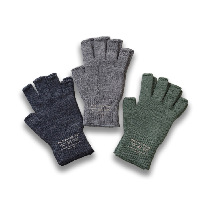 ENDS and MEANS2025AW Merino Wool Grandpa Gloves   - 3 Colors -
