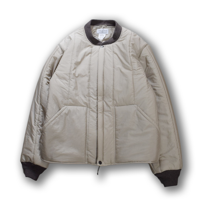 ENDS and MEANS QUILTING JACKET  2025AW - Beige -