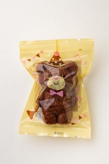 常温発送】くまちゃんマドレーヌ(プレーン＆チョコ)12個入 - コミ