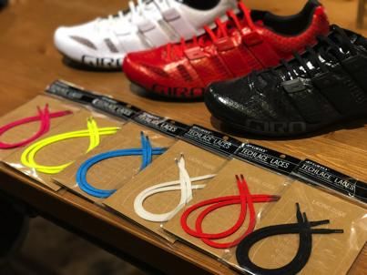 GIRO/ジロ】TECHLACE LACES Bright Red GIRO/ジロ】TECHLACE LACES Bright Red
