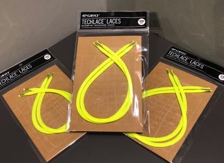 GIRO/ジロ】TECHLACE LACES Highlight Yellow