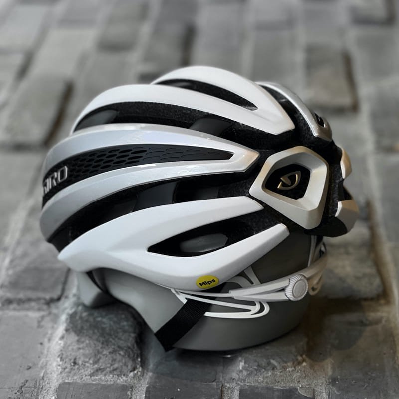 【GIRO/ジロ】SYNTHE MIPS AF（アジアンフィット）　Matte White / Silver
