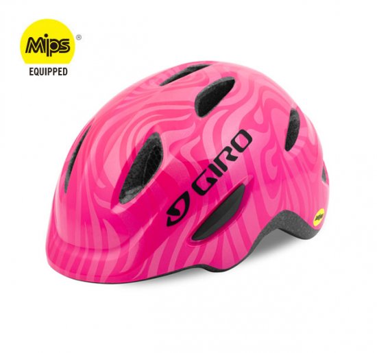 Giro Scamp Helmet Kids bright pink/pearl 2020 Bike Helmet 