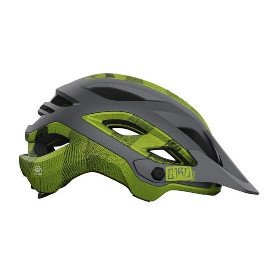GIRO/ジロ】MERIT SPHERICAL Matte Metallic Black / Ano Lime