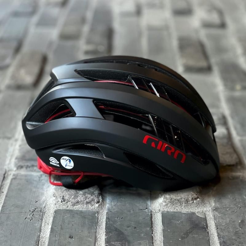 GIRO/ジロ】ARIES SPHERICAL（グローバルフィット） Matte Carbon / Red