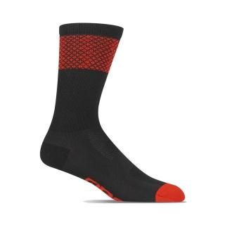 COMP RACER HIGH RISE SOCKSBlack / Bright Red