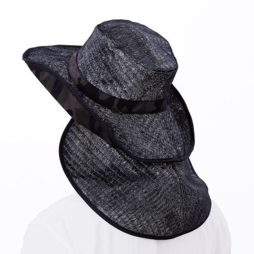 涼かちゃん 迷彩テンガロンハット 熱中症対策 紫外線 外仕事 遮熱帽子 農業