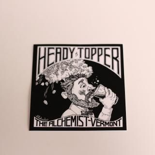 ɬӡȰˤʸۥ 륱ߥȡإǥȥåѡƥåTHE ALCHEMIST Heady Topper Sticker