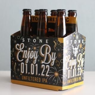 ȡ󡡥󥸥祤Х01.01.22 IPA355mlӡ6ܥѥåSTONE ENJOY BY IPA 355ml BOTTLE