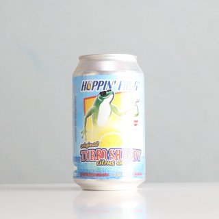 ホッピンフロッグ　オリジナルターボシャンディ（Hoppin Frog Original turbo shandy citrus ale）