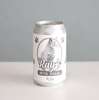 ビーイージーブルーイング　レイズミルクスタウト　缶（Be Easy Brewing Ray's Milk Stout CAN）
