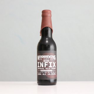 ナード　インフィックス　ヘーゼルナッツマキアート（Nerd Brewing Infix Imperial Milk Stout Hazelnut Macchiato）