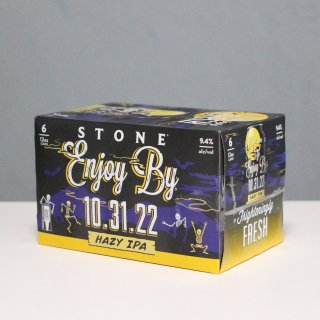 ȡ󡡥󥸥祤Х10.31.22HAZY IPA355ml̡6ܥѥåSTONE ENJOY BY IPA 355ml CAN 6PACK