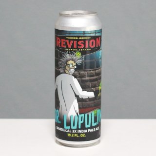 リヴィジョン　ドクタールプリン　568ml UKパイント缶（Revision DR. Lupulin 3x IPA 568ml）