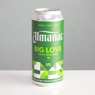 アルマナック　ビッグラブヘイジーIPA（Almanac Big Love Hazy IPA）