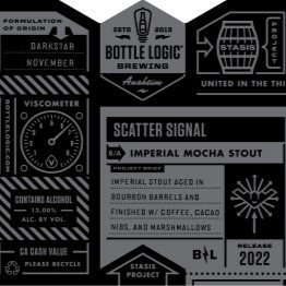 11/9ڡͽۥܥȥååʥ2022ơBOTTLE LOGIC BREWING Scatter Signal Vintage 2022