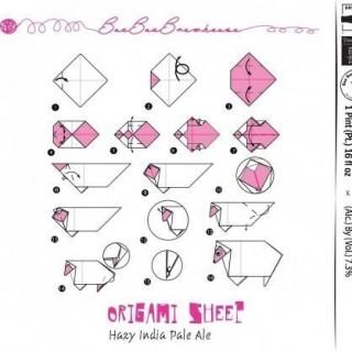 11/1214ͽۥССޤ楷סBaaBaa Brewhouse Origami Sheep