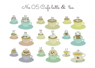 ڻɽǡɡ2-03 Cafe latte  tea