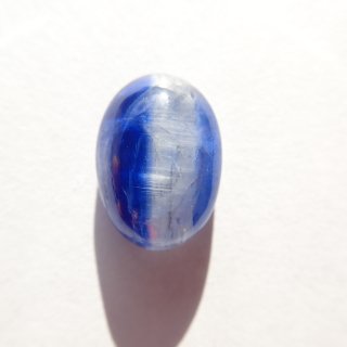 002 バイカラーブルーカイヤナイト  (13x9.3x5mm)