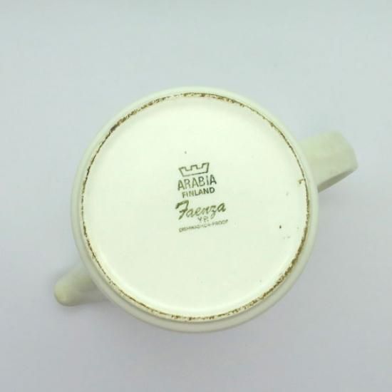 ARABIA Faenza/ファエンツァ ポット イエロー - 北欧ヴィンテージ食器