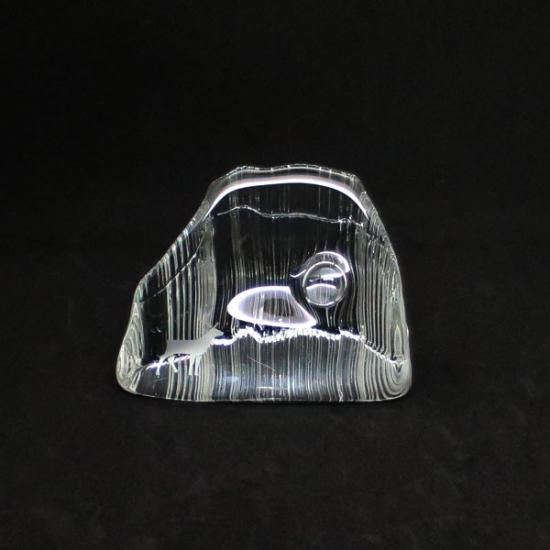 /イッタラ Ahti/アハティ ペーパーウェイト(置物) iittala AHTI glass obje / paper weight | retro
