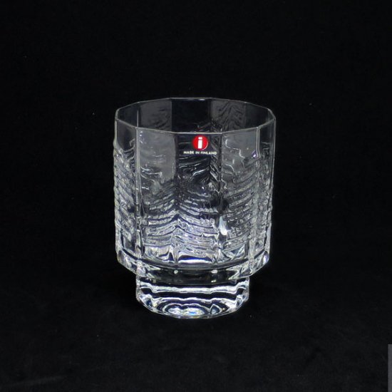 ヴィンテージ  Kuusi ガラスプレート　(30cm) iittala kuusi glass plate 30cm | retro number