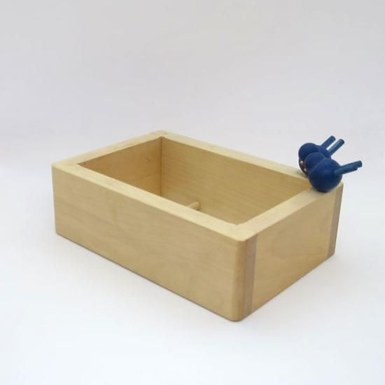 aarikka バターケース（青い小鳥） - 北欧ヴィンテージ食器