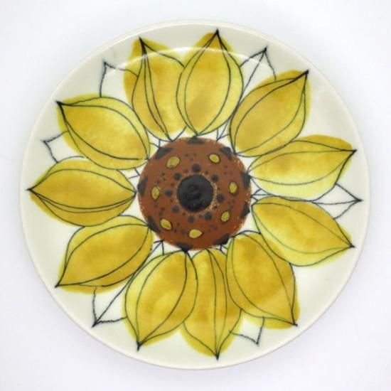 アラビア＊アウリンコルース＊プレート＊ヒッカ-リサ　アホラ ARABIA/アラビア Aurinkoruusu/アウリンコルース プレート20cm