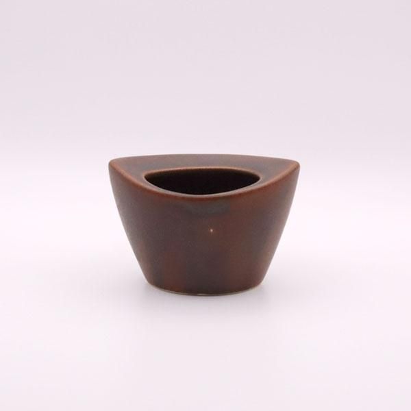 ARABIA アッシュトレイ ブラウン 9cm - 北欧ヴィンテージ食器 ARABIA アッシュトレイ ブラウン 9cm - 北欧ヴィンテージ食器