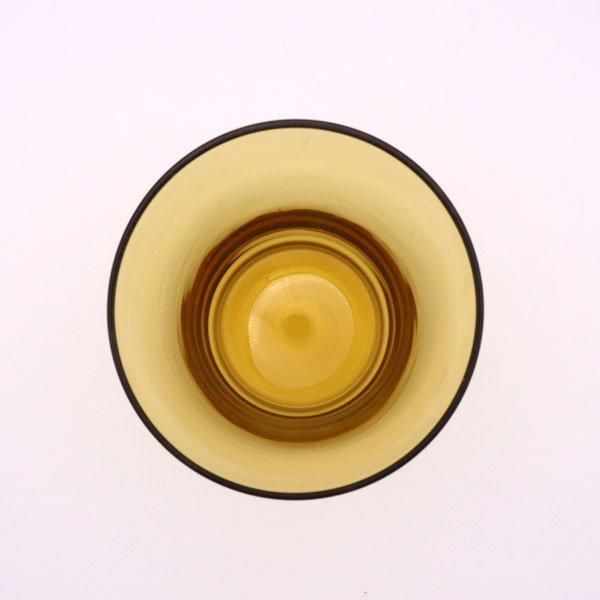 NUUTAJARVI Kimara/2744 タンブラー 8cm アンバー - 北欧ヴィンテージ