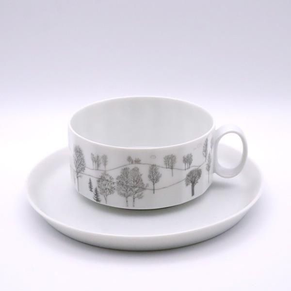 Rosenthal Winterreise/冬の旅 ティーカップ＆ソーサー (1) - 北欧