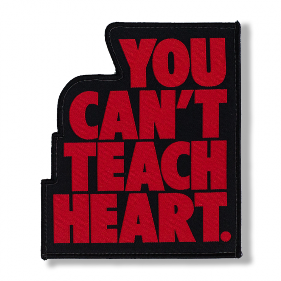 Black You Can't Teach Heart. Patch 〈Red YCTH〉